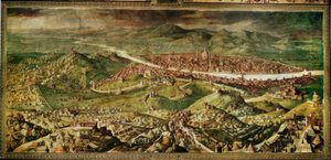フィレンツェの包囲 作： Giorgio Vasari